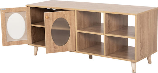 TV-Ständer Rillion Melamin In Sonama M40xP50xH120cm