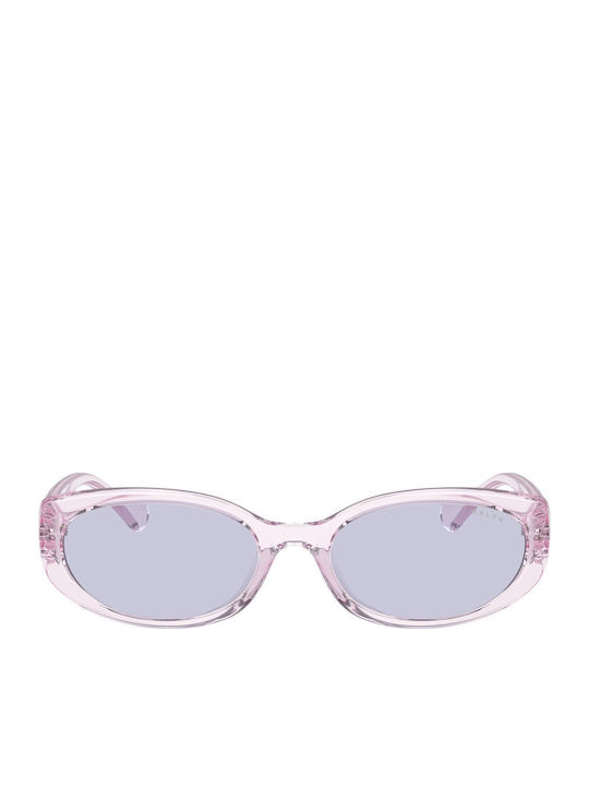 Ralph Lauren Damen Sonnenbrille mit Lila Kunststoff Gestell und Lila Linse RA5306U 61211A