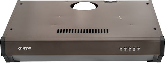 Gruppe Semplice 600 Ελεύθερος Απορροφητήρας 60cm Καφέ
