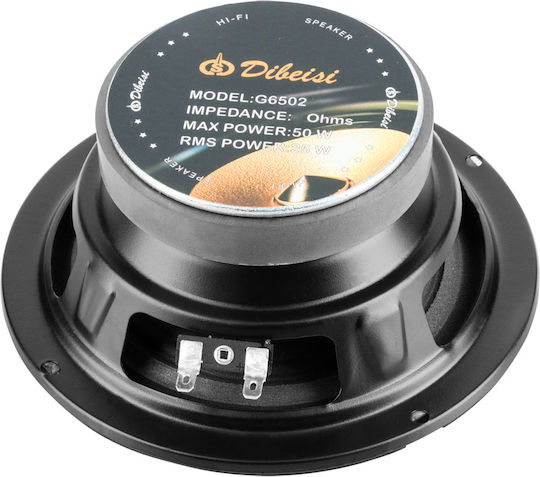 DBS-G6502 Difuzor Auto 6.5" Cu 25W Putere (RMS) Woofer Bucată