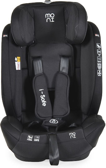 Moni Isafe Baby Car Seat i-Size with Isofix Black 9-36 kg