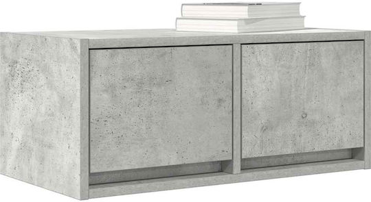 Έπιπλο Τηλεόρασης Γκρι Μ60xΠ31xΥ25.5cm