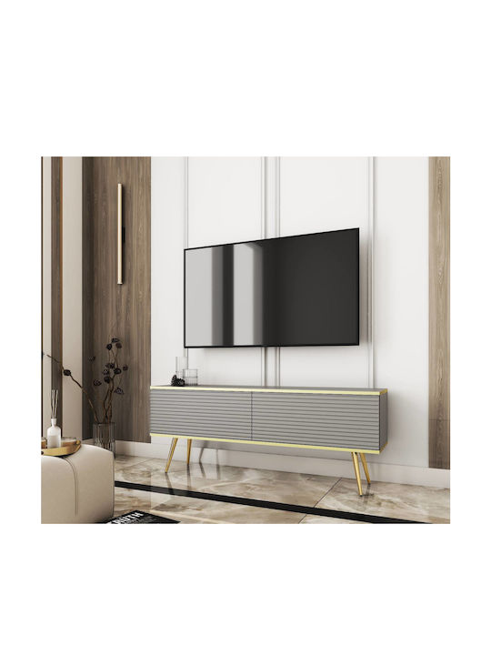 TV Stand Loro II Gray M135xD32xH30cm
