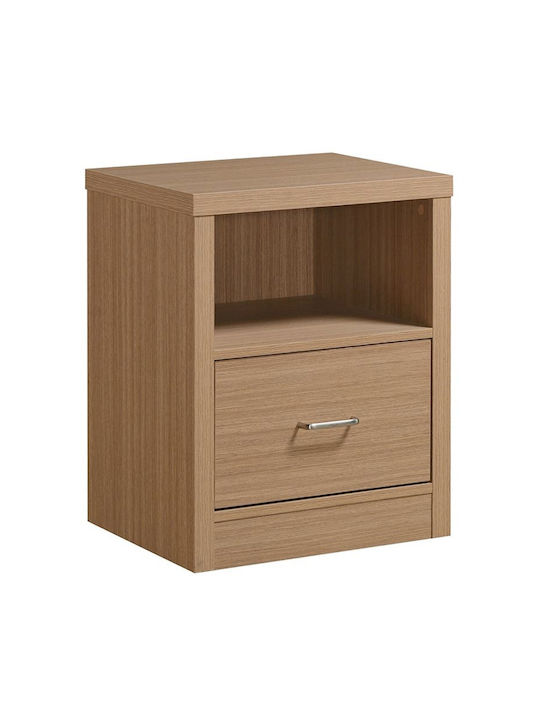 Κομοδίνο Caliber Ξύλινο Sonoma Oak 47x39x47cm