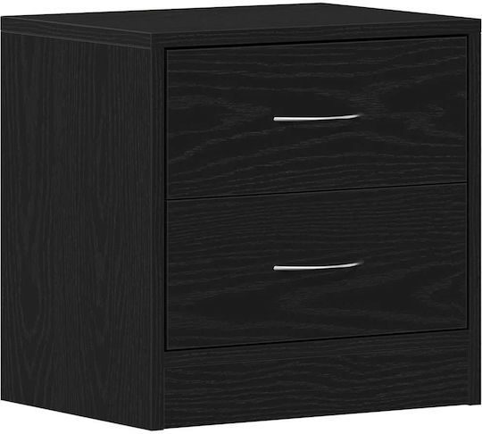Nachttisch Black oak 40x30x40cm