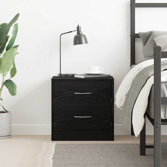 Nachttisch Black oak 40x30x40cm