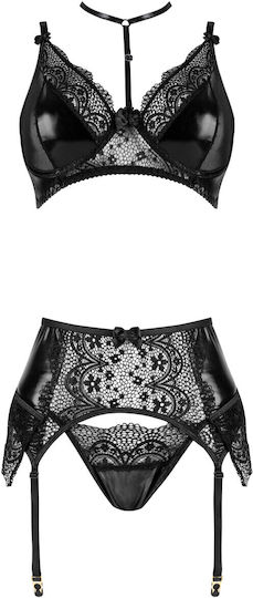 Beauty Night Sexy Dessous-Set Schwarz