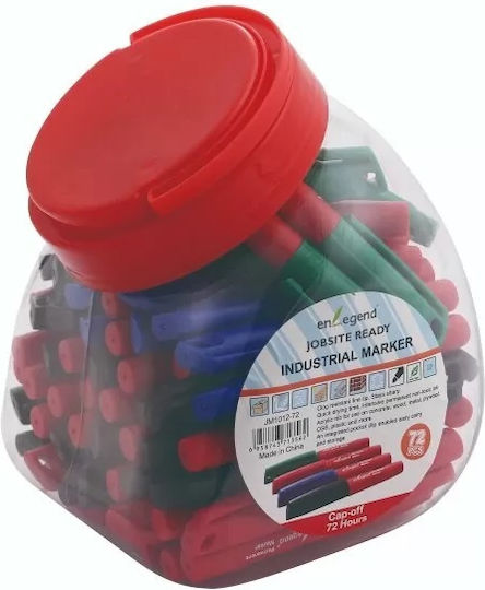 Enlegend Mini Ανεξίτηλος Μαρκαδόρος Διαφορα Χρωματα (Διάφορα Χρώματα)