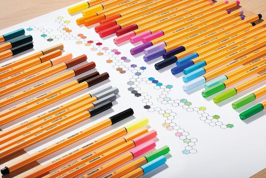 Stabilo Zeichenmarker 0.4mm Deep Gold Grey