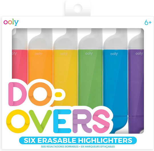 Ooly Do-Overs Markere de Subliniere Multicolor 6buc