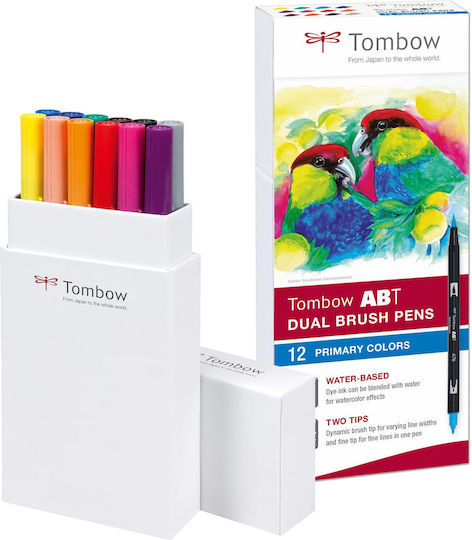 Tombow Design Markers Multicolour 12pcs