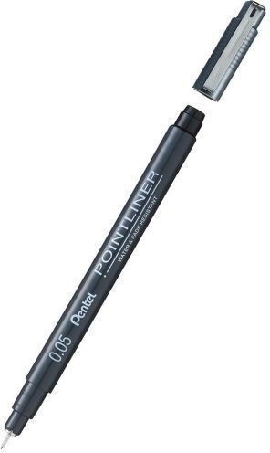 Pentel Маркер за Рисуване 0.05мм Черно