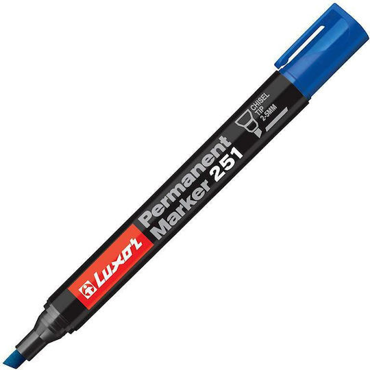 Luxor Ανεξίτηλος Μαρκαδόρος Μπλε 3mm