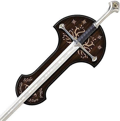 United Cutlery Lord of the Rings Anduril of King Elessar Replica Item Length 134cm in Scale 1:1