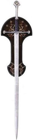 United Cutlery Lord of the Rings Anduril of King Elessar Replica Item Length 134cm in Scale 1:1