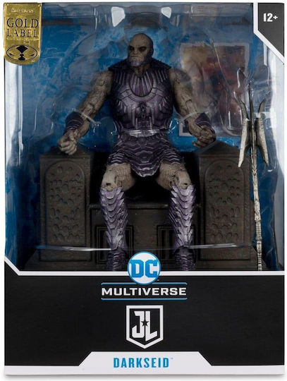 Zack Snyder's Justice League Dc Multiverse Mega Action Figure Darkseid Throne Gold Label 24 Cm