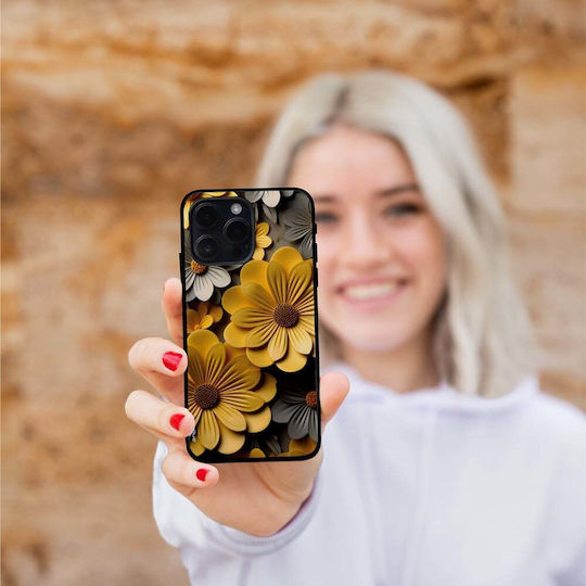 Sonique 3D Flower Series калъф за Samsung Galaxy Z Fold 6 Жълт