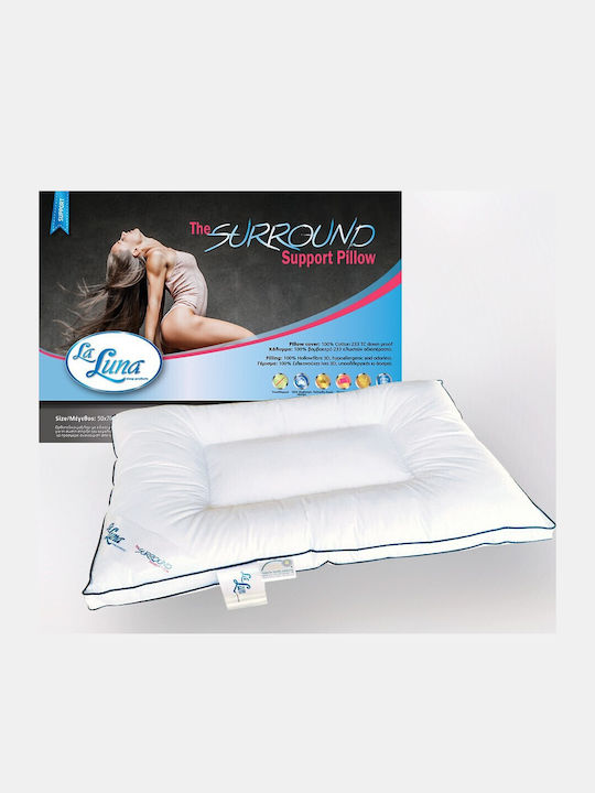 La Luna Surround Support Μαξιλάρι Ύπνου Σιλικόνης 50x70cm
