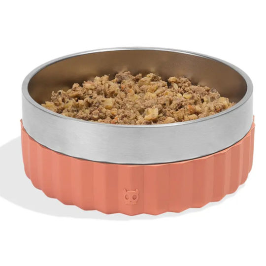 Zeedog Μπολ Σκύλου Tuff Ανοξείδωτο Ατσάλι Mayo Star Clay Large