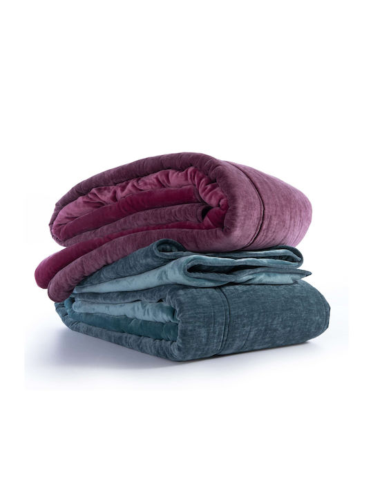 Nef-Nef Homeware Bettbezug Großes Doppelbett 220x240cm Paradise Rosa 180 GSMGsm