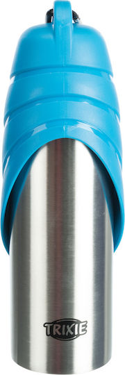Trixie Edelstahl Flasche Wasser für Hund & Katze 750ml (Verschiedene Farben)