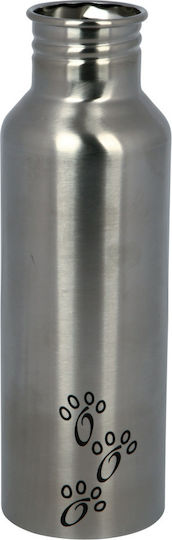 Trixie Edelstahl Flasche Wasser für Hund & Katze 750ml (Verschiedene Farben)