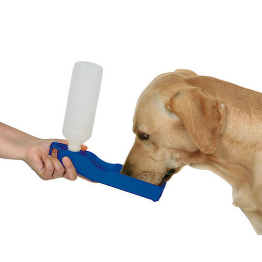 Kerbl Plastic Bottle Water for Dog & Cat 500ml in Blue Color