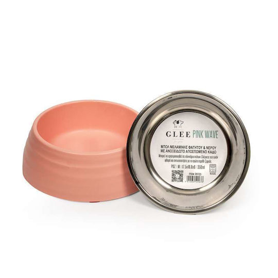 Glee Stainless Steel Food and Water Bowl for Dog and Cat 160ml 14x13cm