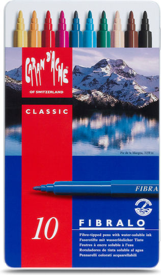 Caran D'ache Washable Drawing Markers Set 10pcs