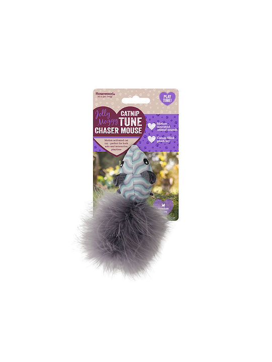 Rosewood Παιχνίδι Γάτας Ποντίκι με Catnip Catnip Tune Chaser Mouse