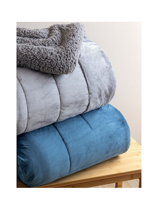 Palamaiki Duvet Cover Single 160x240cm Mono Ash 700 GSMGsm