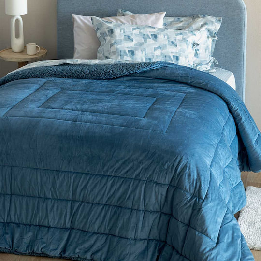 Palamaiki Einzelne Bettdecke 160x240cm Mono Denim 720 GSM
