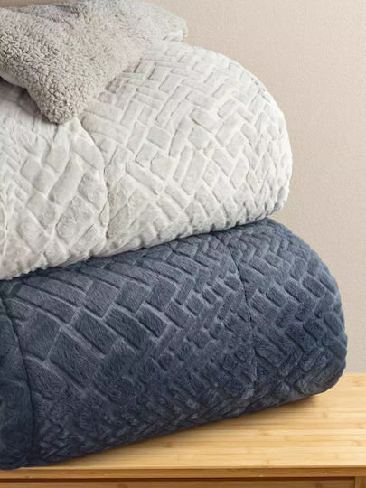 Palamaiki Bettbezug Großes Doppelbett 220x240cm Mozza Mov 720 GSMGsm