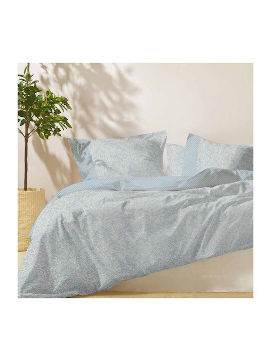 Makis Tselios Home Duvet Set Single 160x240cm Boho Blue 2pcs