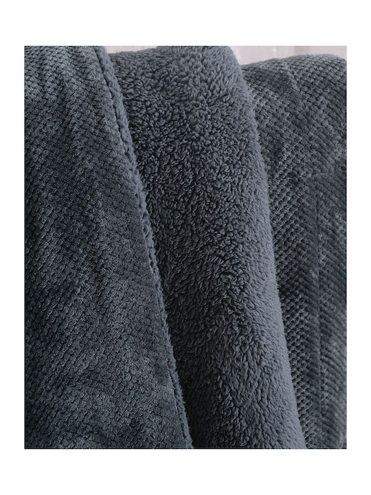 Rythmos Bettbezug Einzelbett 160x220cm Alvaro Gray 710 GSMGsm