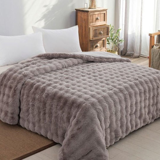 Adam Home Κουβερτοπάπλωμα Υπέρδιπλο 220x240εκ. Grey Adam Home Κουβερτοπάπλωμα Υπέρδιπλο 220x240εκ. Grey