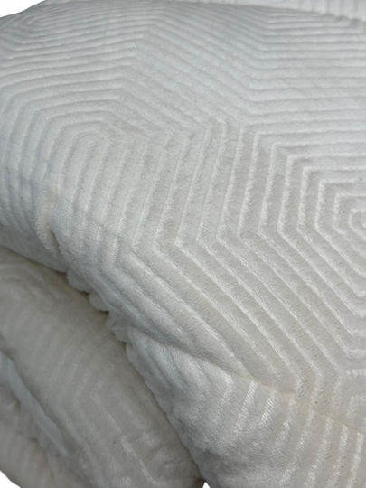 Linea Home Duvet Cover Queen 220x240cm Ecru