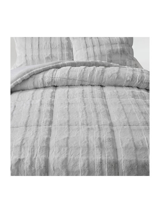 Liolios Home Duvet Cover Queen 220x240cm Tokyo Lt Grey