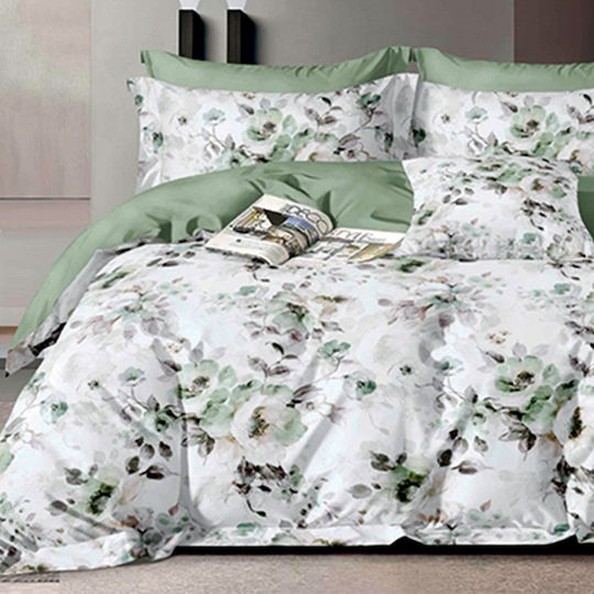Palamaiki Bettdecke Großes Doppelbett mit Microfiber-Füllung 230x250cm Zen108 Mehrfarbig