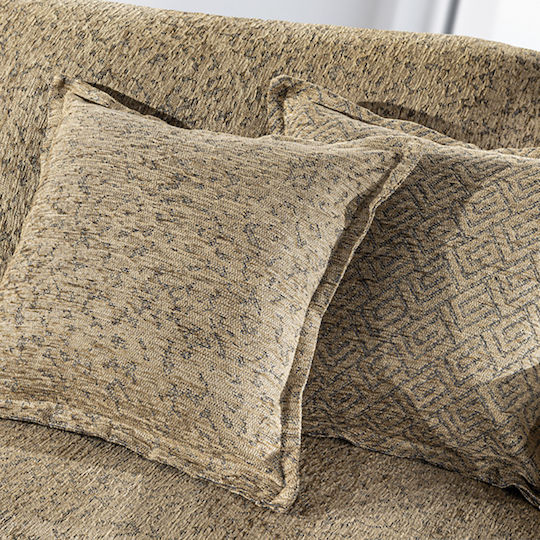 Guy Laroche Ριχτάρι Διθέσιου Καναπέ Δύο 'Οψεων Matis 180x250εκ. Μπεζ