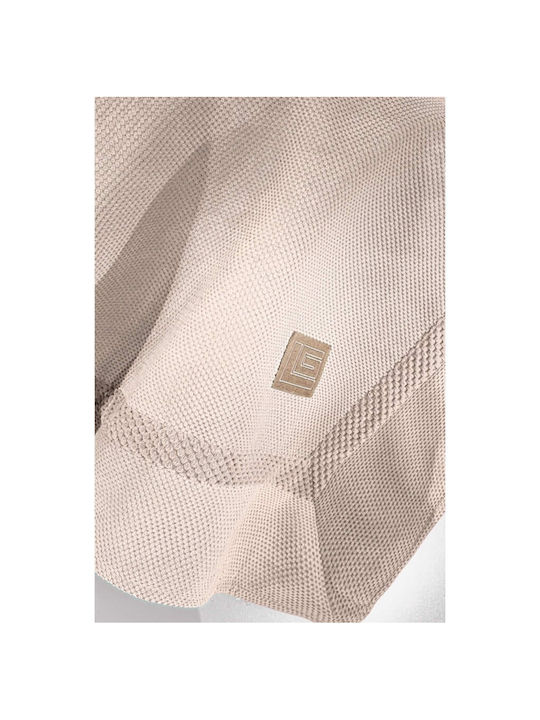 Guy Laroche Rubicon Ριχτάρι Πολυθρόνας 170x150εκ. Champagne