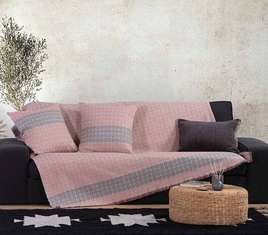 Nef-Nef Homeware Sofa Throws 2 Seater Guaver 170x250cm Grey