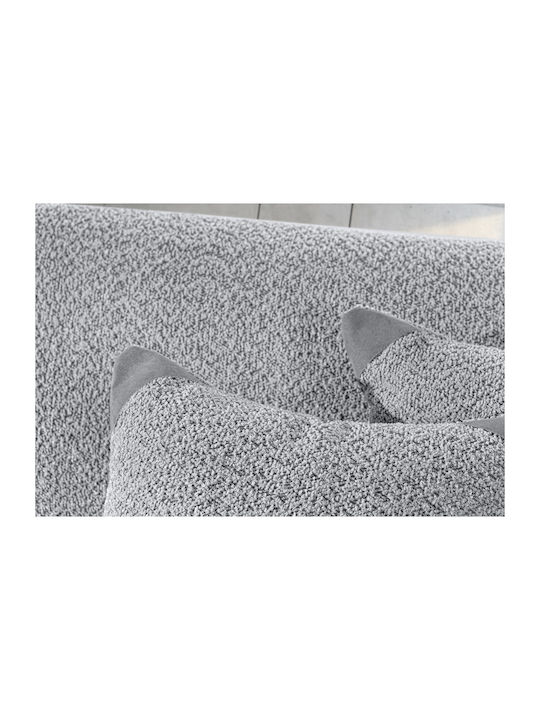 Guy Laroche Lama Sofa Throw 2 Seater Jacquard 170x250cm Silver