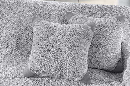 Guy Laroche Lama Sofa Throw 2 Seater Jacquard 170x250cm Silver