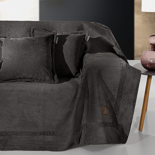 Guy Laroche Rubicon Sesselüberwurf 170x150cm Bitter