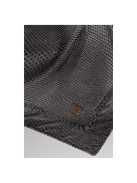 Guy Laroche Rubicon Armchair Throw 170x150cm Bitter