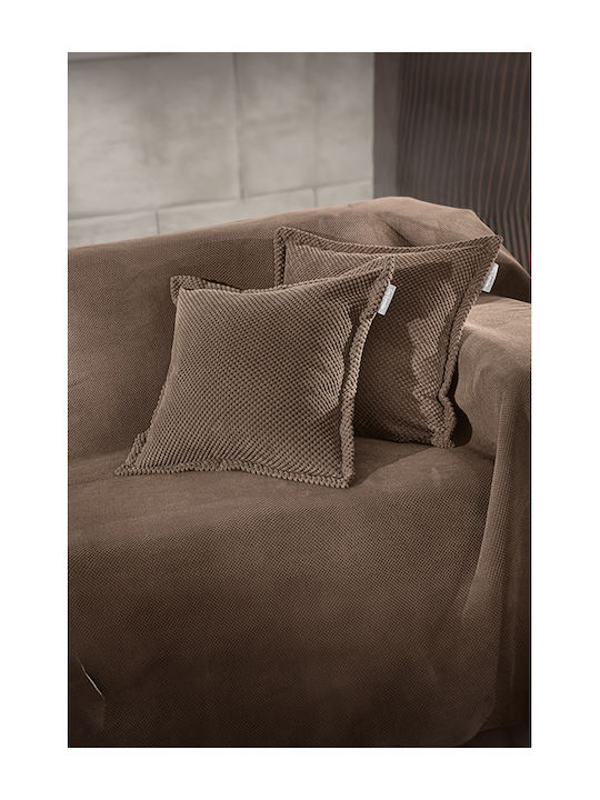 Guy Laroche Rubicon Armchair Throw 170x150cm Latte