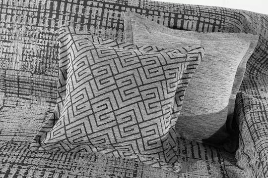 Guy Laroche Melbourne Three-Seater Sofa Throw Chenille 180x300cm Silver