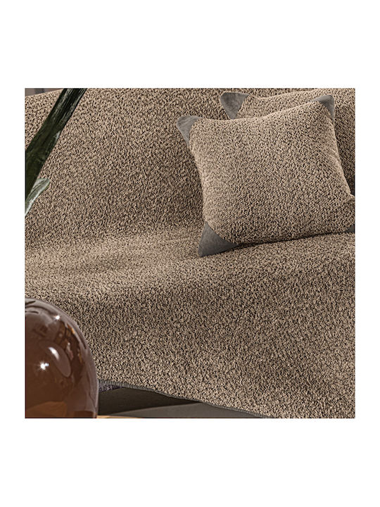 Guy Laroche Lama Decken & Couchdecken Zweisitzer-Sofa Überwurf 170x250cm Taupe