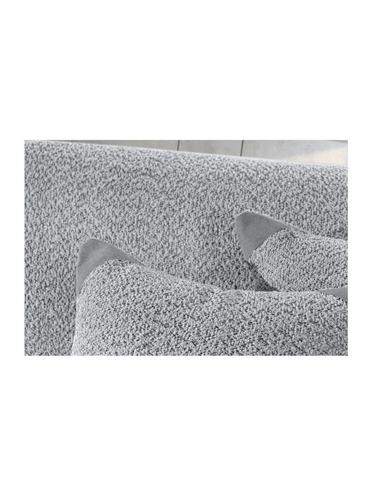 Guy Laroche Lama Ριχτάρι Πολυθρόνας Ζακάρ 170x150εκ. Silver 1133086224012